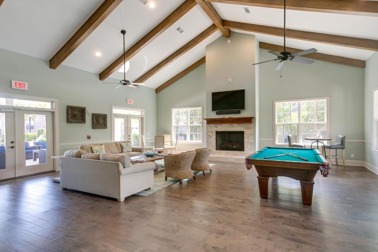 Luxe Jekyll Island Home With Beach And Pool Access Екстер'єр фото